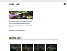 Tablet Screenshot of blumen-boelmann.de